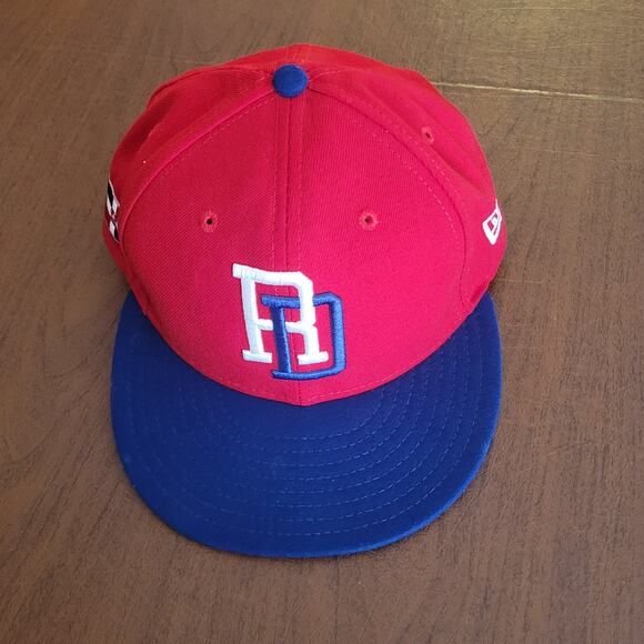 Dominican Republic Hat New Era  World Baseball Classic 7 1/8 Black 59Fifty - Picture 11 of 11